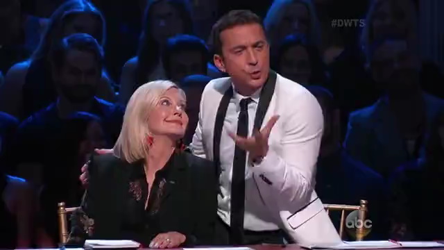 Olivia Newton-John on Dancing With The Stars 2015