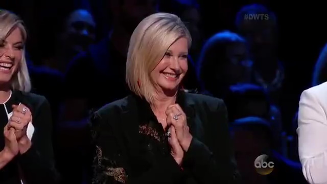 Olivia Newton-John on Dancing With The Stars 2015