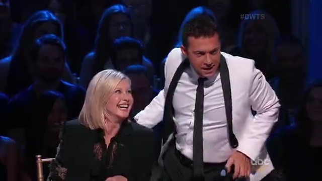 Olivia Newton-John on Dancing With The Stars 2015