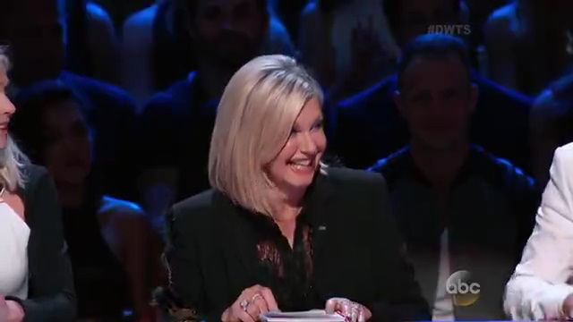 Olivia Newton-John on Dancing With The Stars 2015