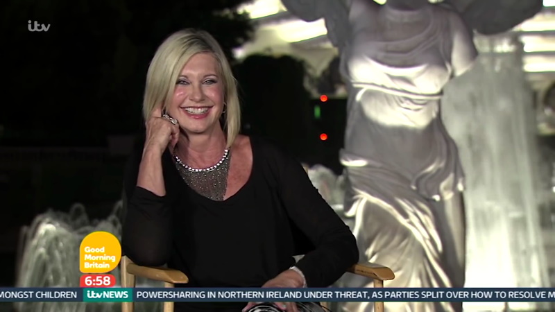 Olivia Newton-John on Good Morning Britain 2015