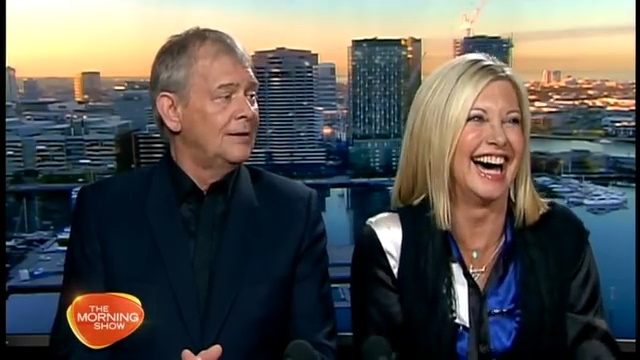 Olivia Newton-John and John Farnham on the Morning Show 2015