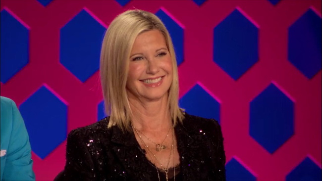 Olivia Newton-John on Rupaul Drag Race 2015