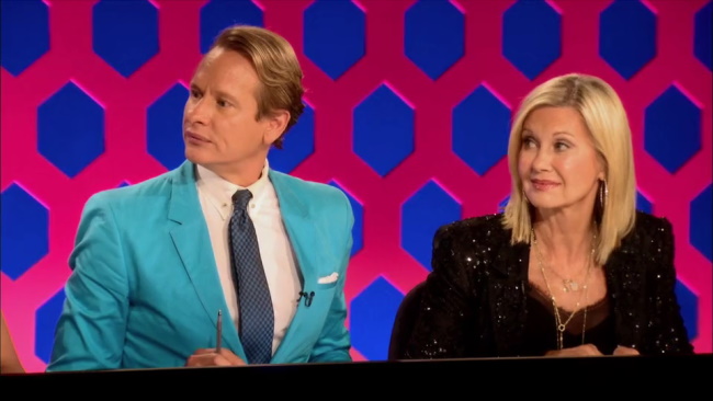 Olivia Newton-John on Rupaul Drag Race 2015