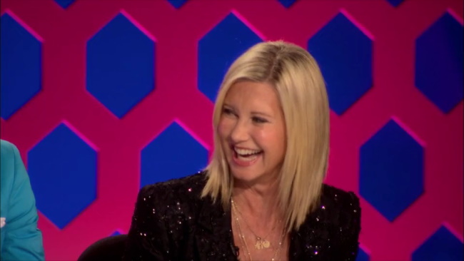 Olivia Newton-John on Rupaul Drag Race 2015