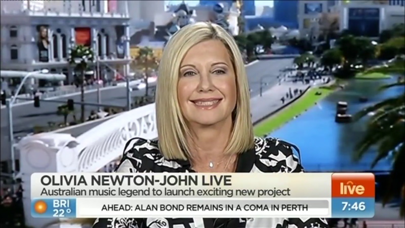 Olivia Newton-John on Sunrise 2015