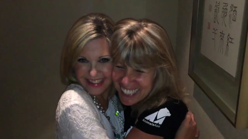 Olivia Newton-John and Jill Robinson May 2016 