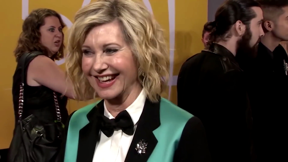 Olivia Newton-John at the Country Music Awards November 2016