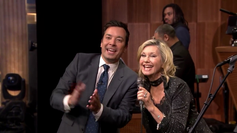 Olivia Newton-John on The Tonight Show 2016