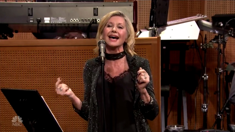 Olivia Newton-John on The Tonight Show 2016