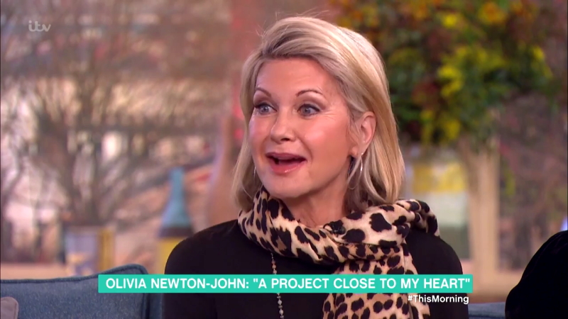 Olivia Newton-John on This Morning Jan 2017