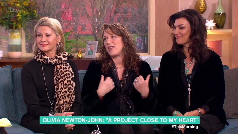 Olivia Newton-John on This Morning Jan 2017