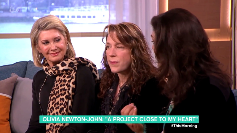 Olivia Newton-John on This Morning Jan 2017