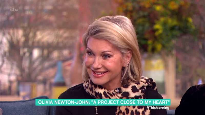 Olivia Newton-John on This Morning Jan 2017