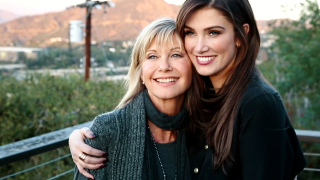 Olivia Newton-John and Delta Goodrem