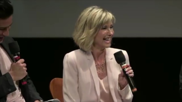 Olivia Newton-John and John Travolta Grease livestream chat 2018