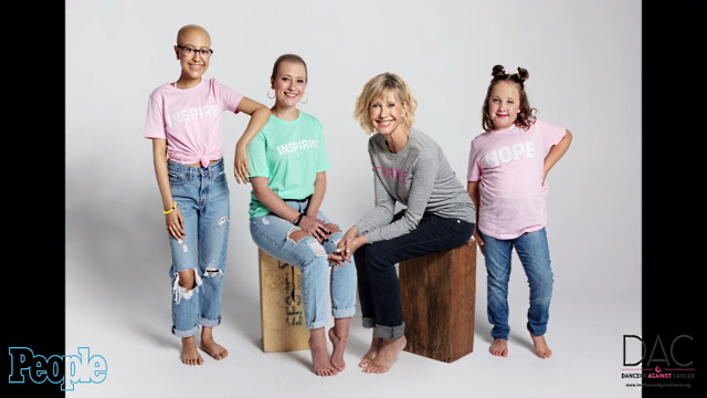 Olivia Newton-John and Dancers Against Cancer