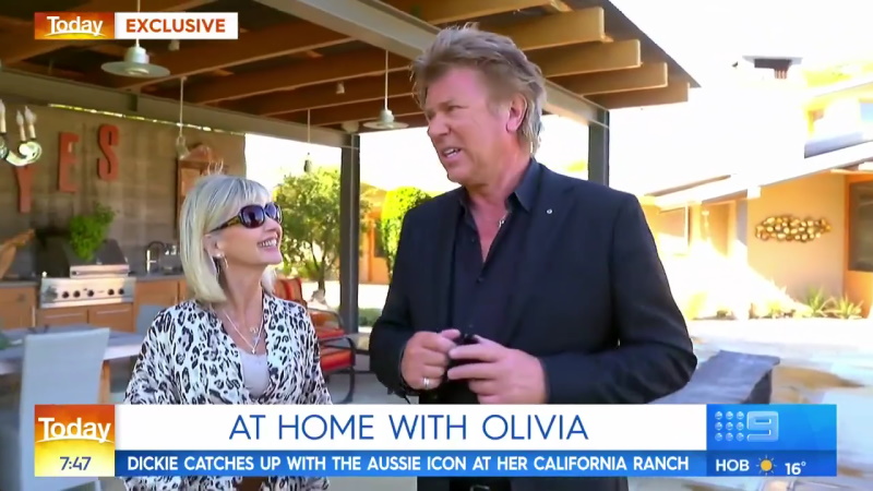 Olivia Newton-John interview with Today in Australia 2019