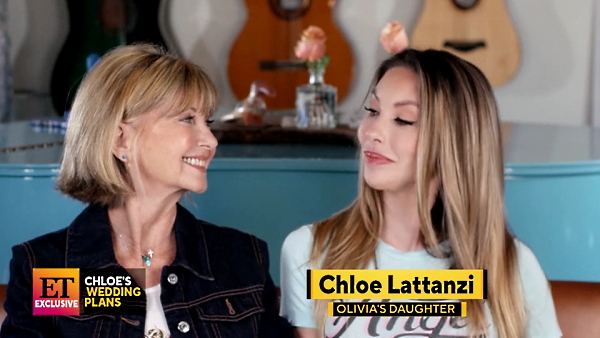 Olivia Newton-John and Chloe ET Jan 2021