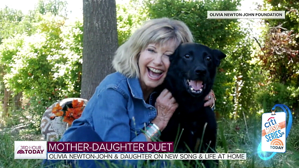 Olivia Newton-John Chloe Lattanzi Today Show 2021