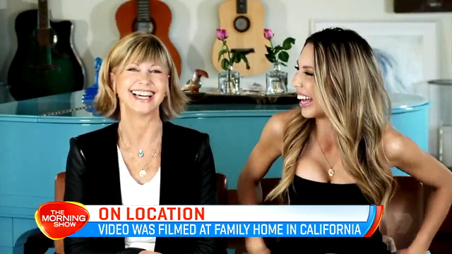 Olivia Newton-John and Chloe Morning Show screenshot