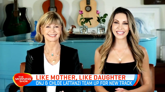 Olivia Newton-John and Chloe Morning Show screenshot