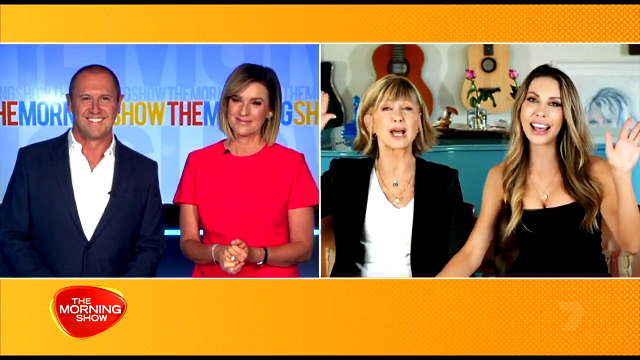 Olivia Newton-John and Chloe Morning Show screenshot