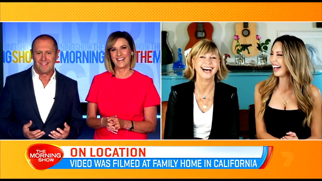 Olivia Newton-John and Chloe Morning Show screenshot