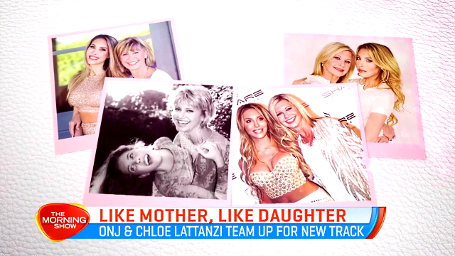 Olivia Newton-John and Chloe Morning Show screenshot