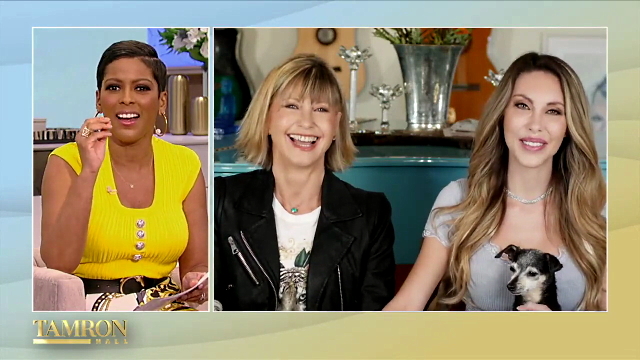 Olivia Newton-John and Chloe on Tamron Hall Show