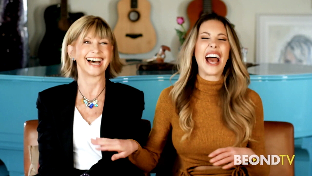 Olivia Newton-John and Chloe on Beondtv