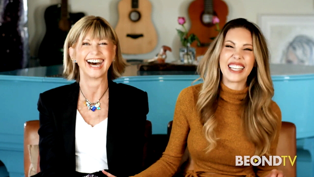 Olivia Newton-John and Chloe on Beondtv