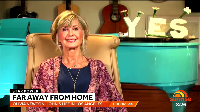 Olivia Newton-John on Sunrise 2021