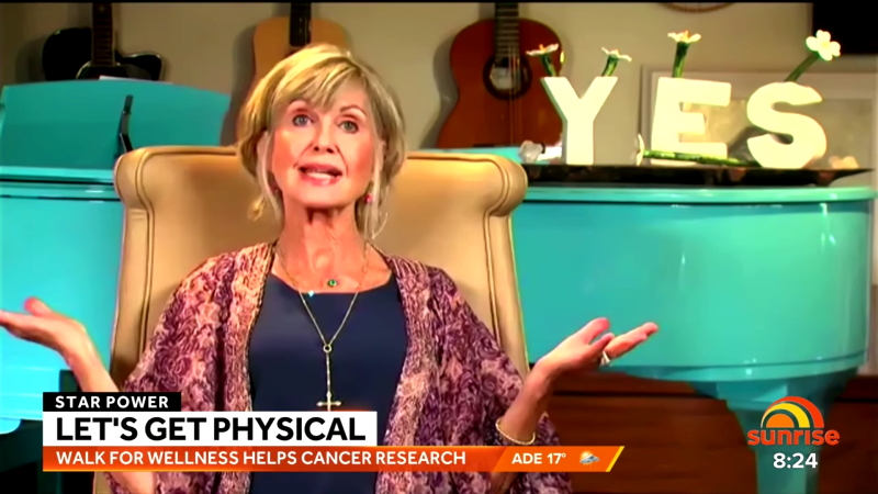 Olivia Newton-John on Sunrise 2021