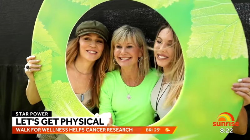 Olivia Newton-John on Sunrise 2021