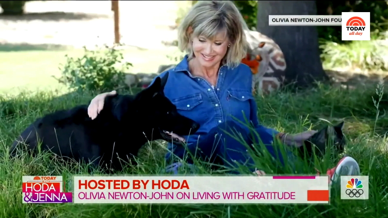 Olivia Newton-John on the Today Show 2021