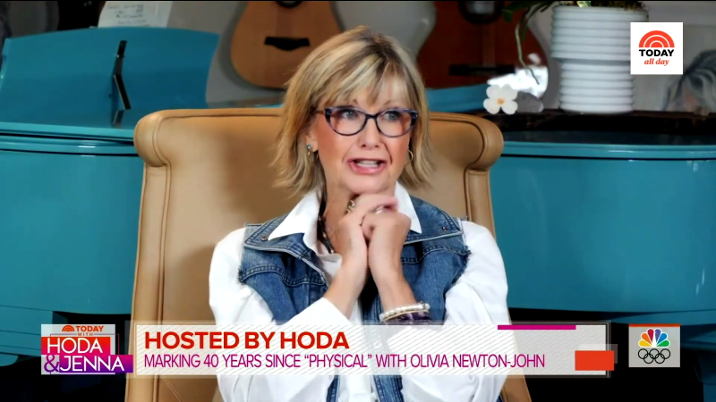 Olivia Newton-John on the Today Show 2021