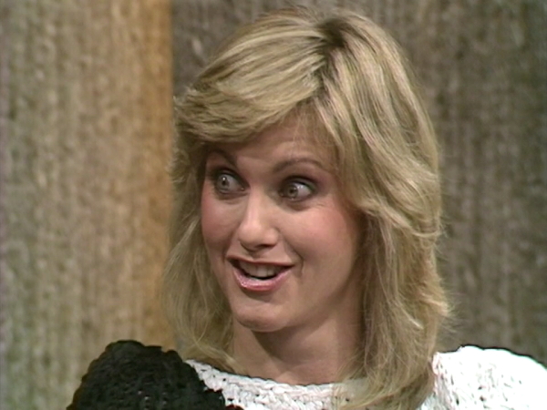 Olivia Newton-John at the BBC October 2022