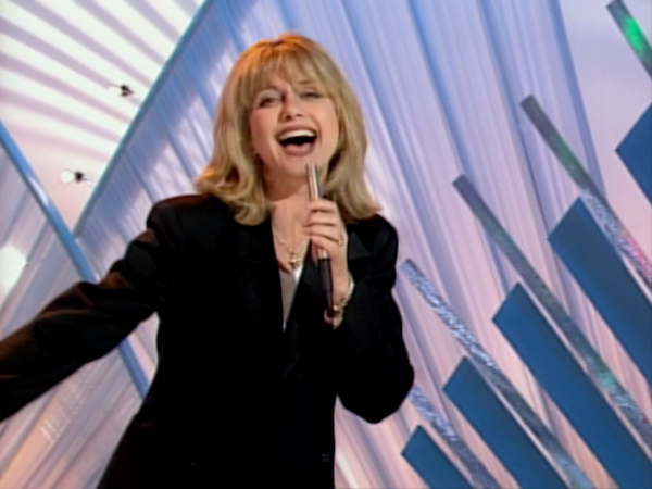 Olivia Newton-John at the BBC October 2022