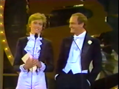 Olivia Newton-John and Peter Allen Grammy Awards Feb 1981