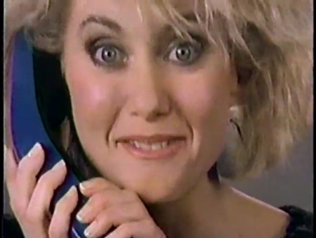 Olivia Newton-John on the VH1 commercial