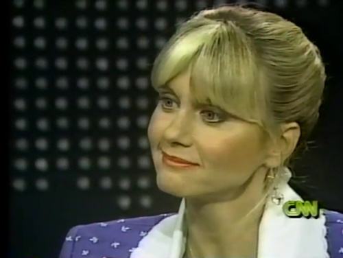 Olivia Newton-John on Larry King Live 1989