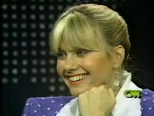 Olivia Newton-John on Larry King Live 1989