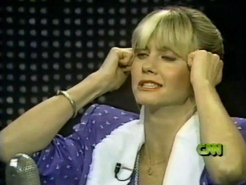 Olivia Newton-John on Larry King Live 1989