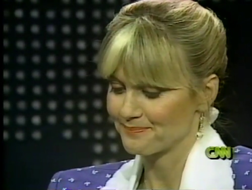 Olivia Newton-John on Larry King Live 1989