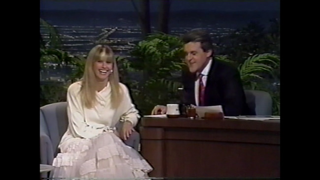 Olivia Newton-John on The Tonight Show 1989