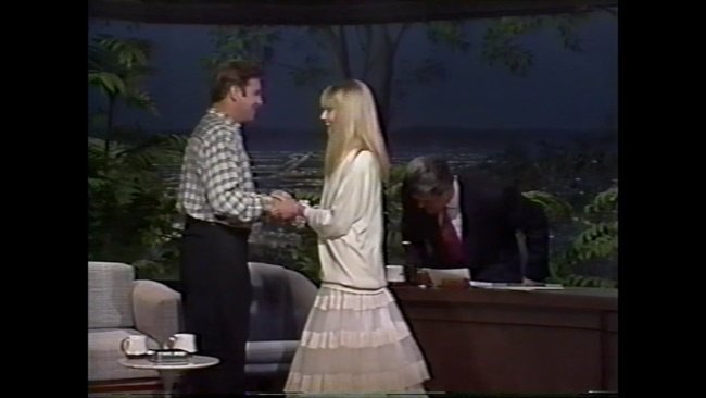 Olivia Newton-John on The Tonight Show 1989