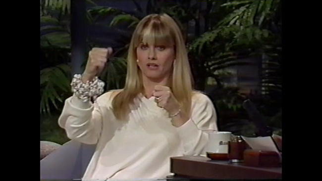 Olivia Newton-John on The Tonight Show 1989